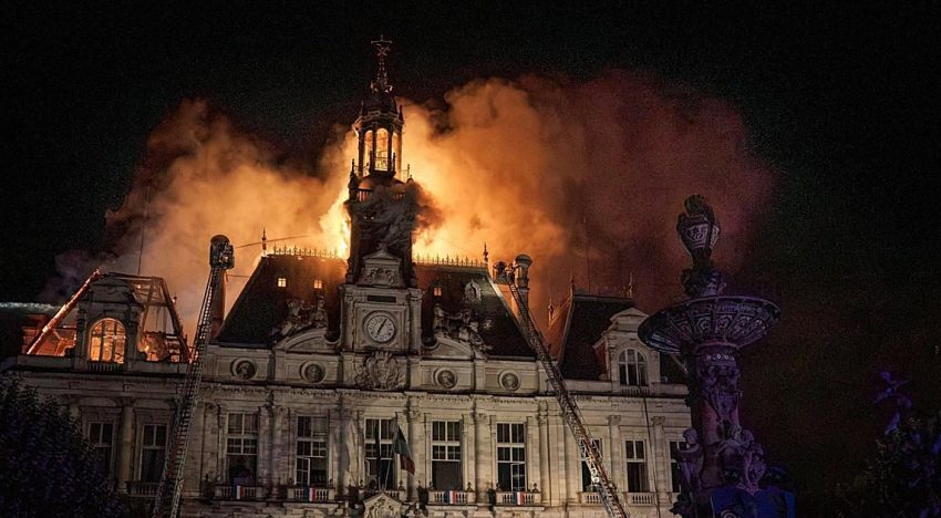 La Policía francesa detiene al primer sospechoso de haber incendiado el Ayuntamiento de Limoges