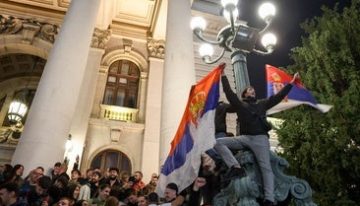 Los estudiantes serbios priorizan la destrucción del régimen de Vucic a la orientación proeuropea
