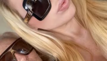 Laura Bozzo reaparece con lentes y junto a su hija tras versiones falsas sobre su muerte
