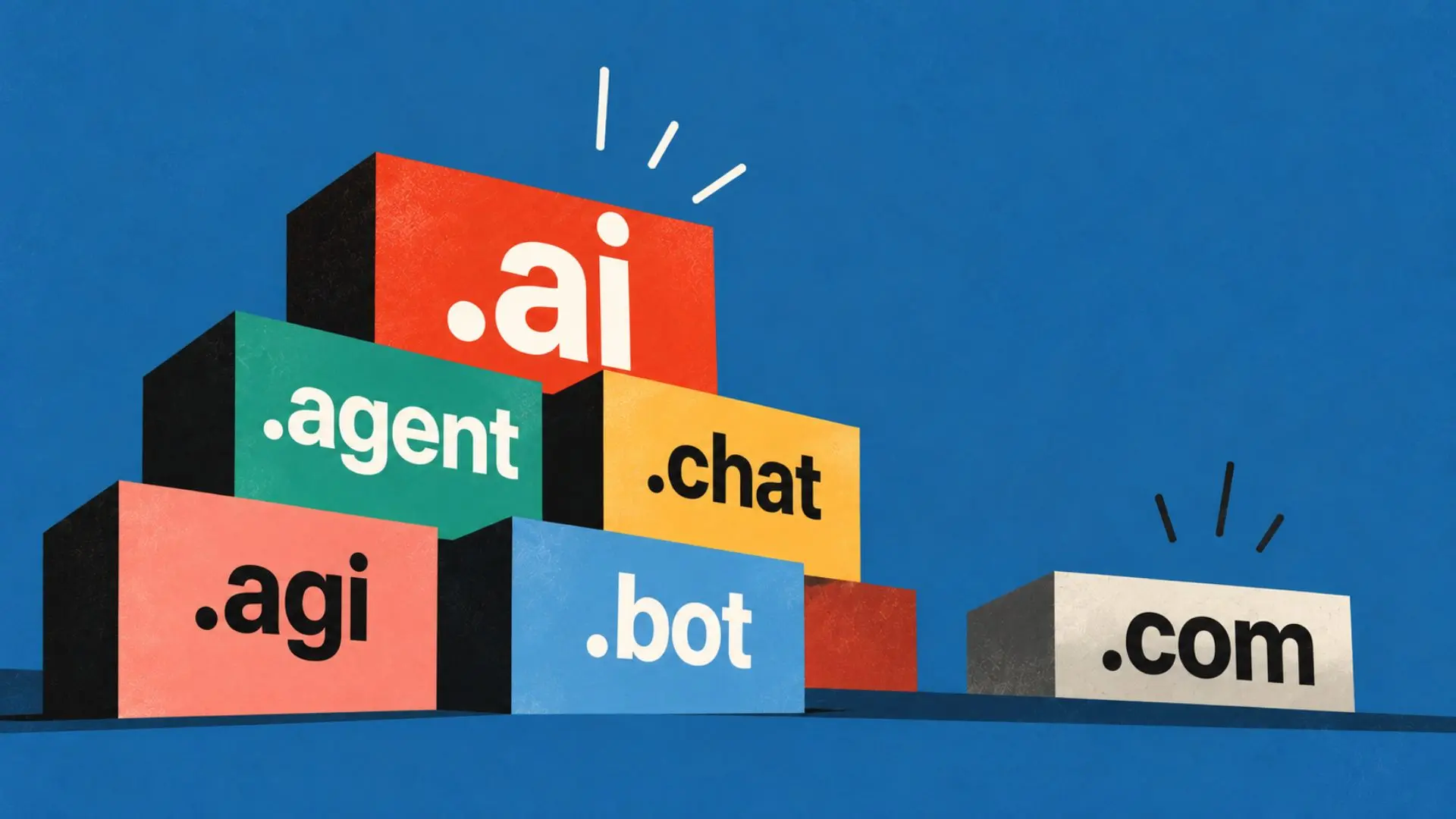 Muerte al clásico .com: Google, OpenAI y Meta quieren que las webs terminen en .agent, .agi o .chatgpt