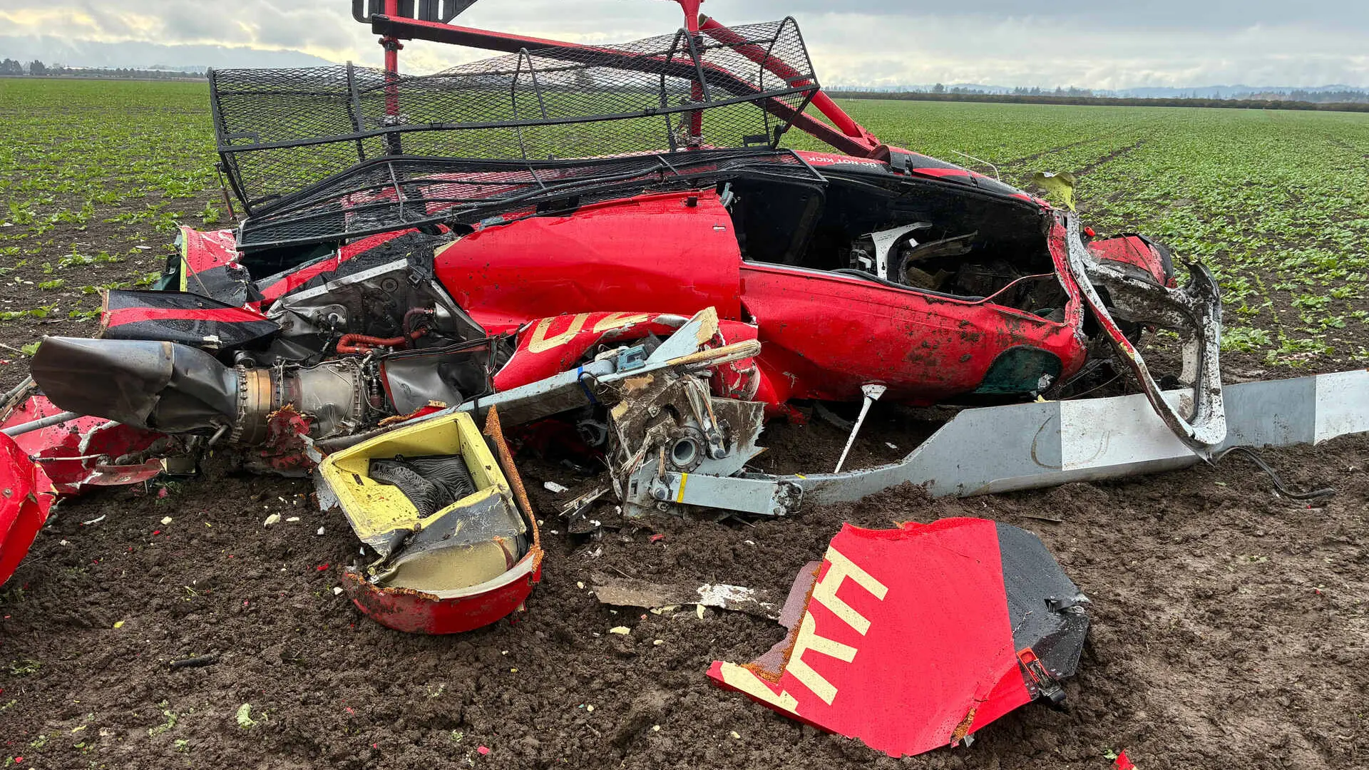 Tres muertos tras el choque entre dos helicópteros en el estado de Oregón