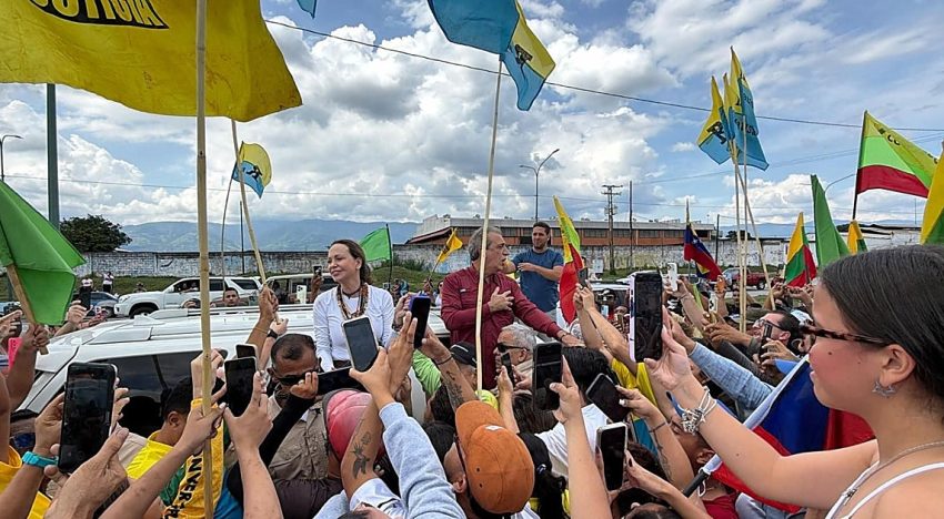 El largo camino de María Corina para volver a Venezuela