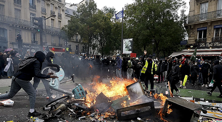 Resaca en Francia tras un sábado caótico de protestas: «Algo ha fallado»