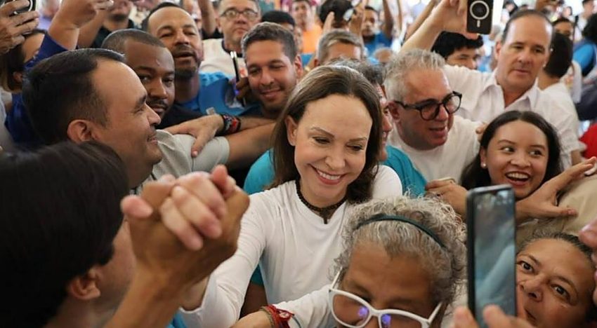 María Corina Machado vuelve a Venezuela, en directo: reaparación, reacción del chavismo y última hora hoy