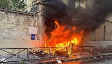 La inteligencia francesa acusa a la izquierda radical de estar detrás de los disturbios y las protestas estudiantiles