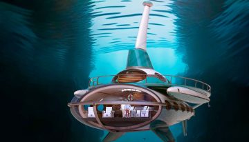 Es un submarino que flota y un yate que se hunde: Deep Sea Dreamer es la última locura para millonarios por 275 millones