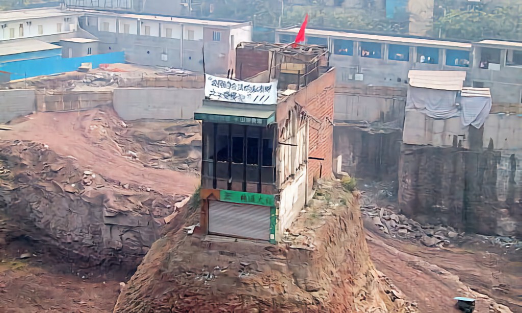 El hogar como trinchera: las “casas clavo” que plantaron cara al avance del urbanismo en China 