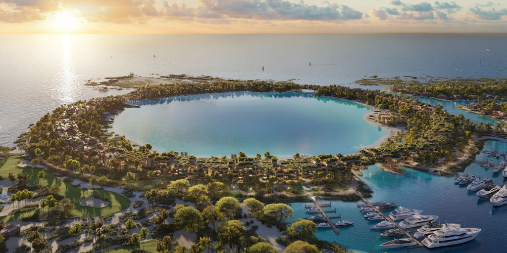 Arabia Saudí no está dispuesta a renunciar a un paraíso al más puro estilo caribeño, pese a los recortes de NEOM: Laheq Island
