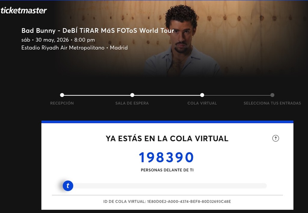 Si tienes una entrada para Bad Bunny, tienes un tesoro: los megaconciertos ya se están devorando a sí mismos
