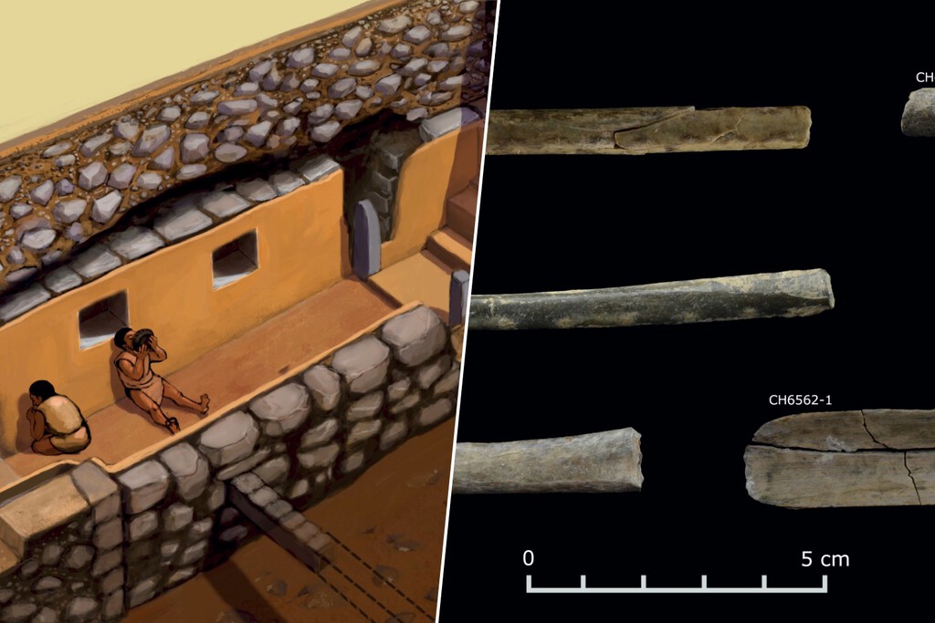 Una habitación secreta en Perú escondía unos tubos. Ahora sabemos que las élites gobernaban con alucinógenos hace 2.000 años