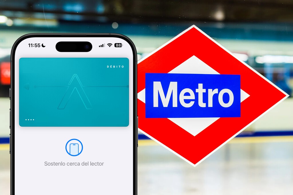 Madrid será como Londres: así funcionará el iPhone como billete de Metro 