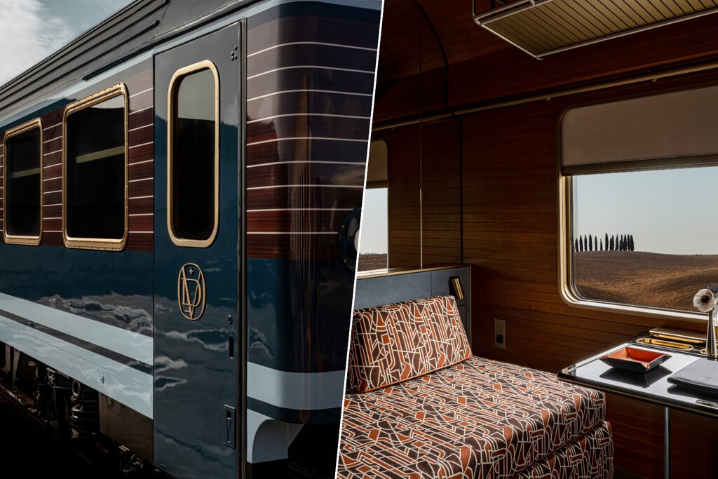 Así es La Dolce Vita Orient Express, el tren italiano de hasta 21.400 euros la habitación por dos noches 