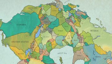 Este mapa muestra cómo será la Tierra dentro de 250 millones de años. Si se cumple, España tendrá mucha suerte