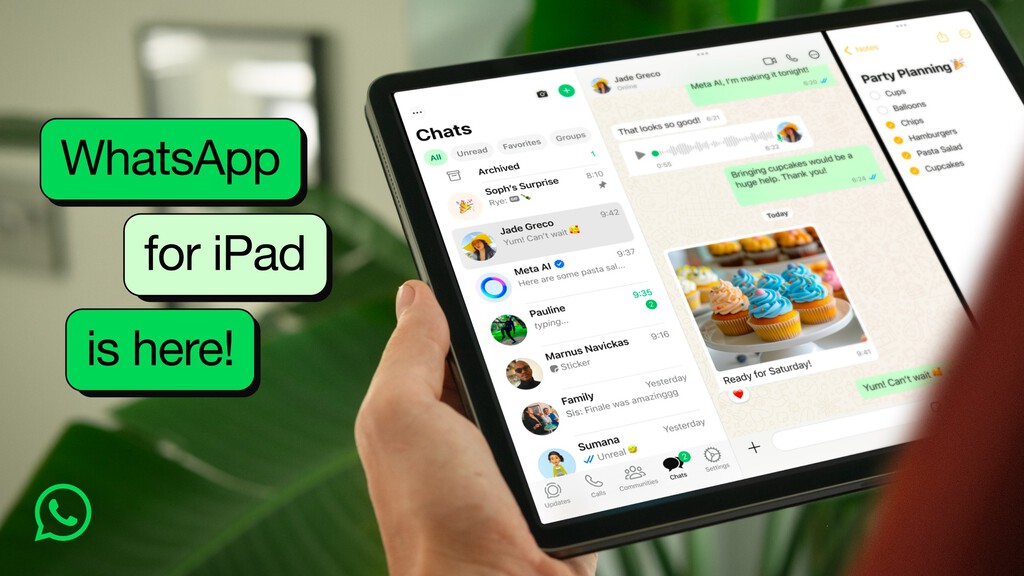 Después de 15 años de espera, Meta por fin ha hecho los deberes: acaba de lanzar WhatsApp para iPad