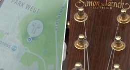 Rastrean un Airpod perdido que los lleva hasta un «gran alijo» de productos robados, incluyendo una guitarra única