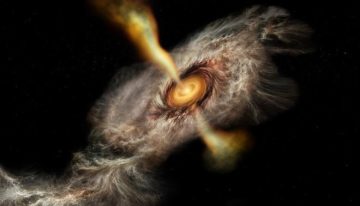 Revelando secretos del nacimiento de estrellas masivas a 2.300 años luz