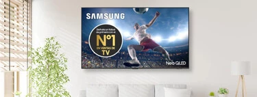 Carrefour derriba el precio de esta smart TV Samsung miniLED con 55 pulgadas, Alexa y Dolby Atmos 