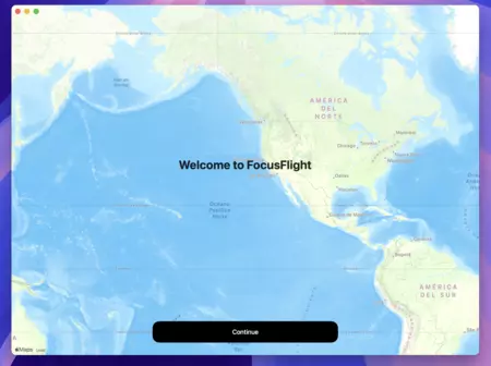 FocusFlight en su versión para Mac