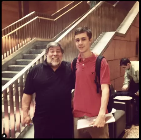 William LeGate y Steve Wozniak