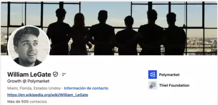 Perfil de Linkedin de William LeGate