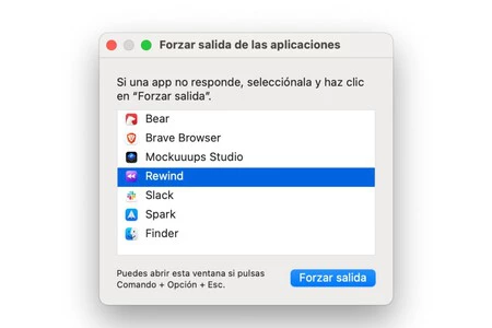 Forzar Salida