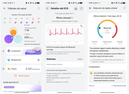 Informe generado por la app | Imagen: Xataka