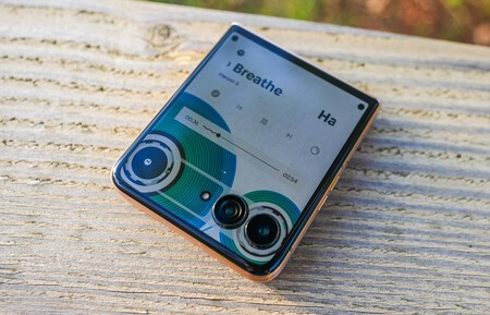 Reproductor de música personalizado en la pantalla externa