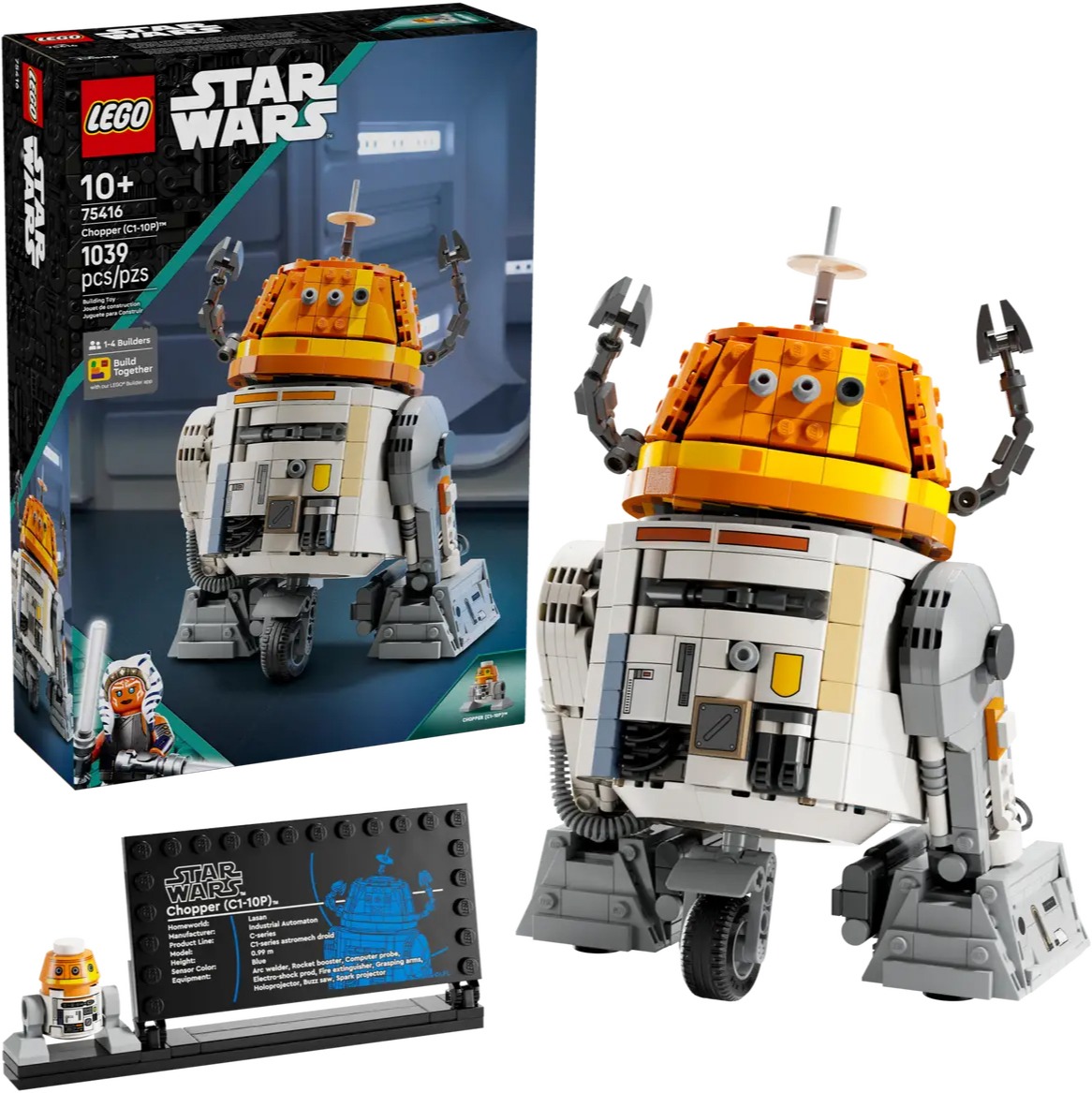 LEGO® Droide Astromecánico Chopper (C1-10P)™