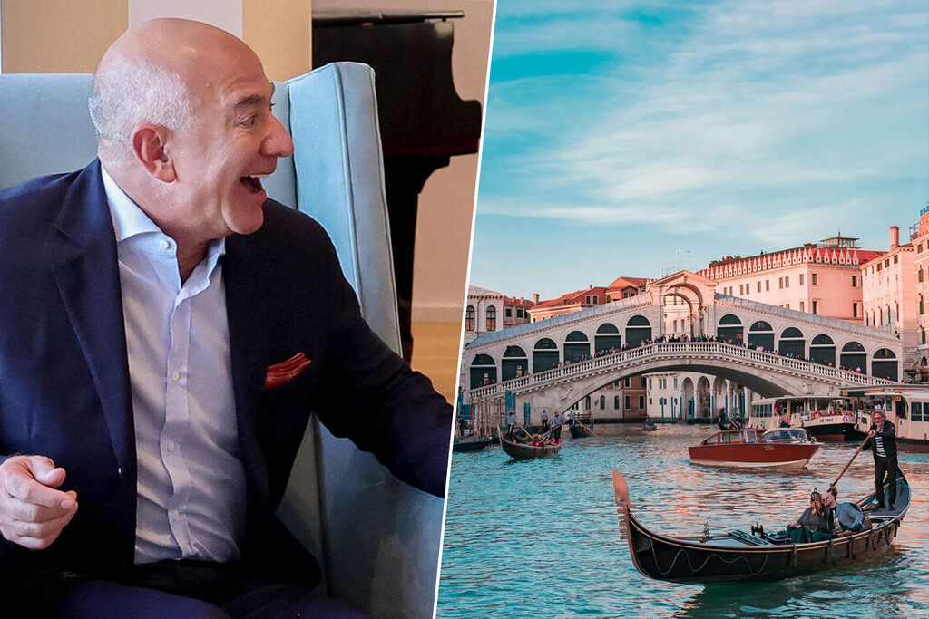 Venecia lleva años luchando contras las hordas de turistas. La boda de Jeff Bezos ha colmado la paciencia de sus residentes