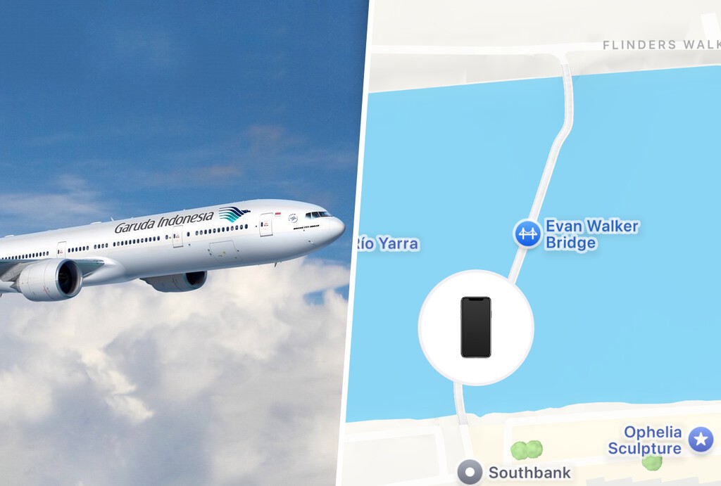 Un iPhone robado en pleno vuelo acabó delatando a toda la tripulación. Su rastro los siguió desde el avión de Indonesia hasta un hotel de Australia 