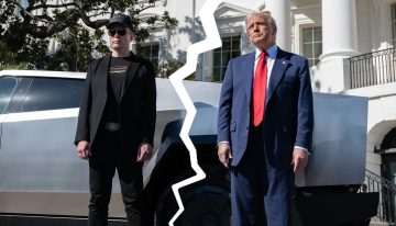 Guerra abierta entre Musk y Trump: la pelea entre “gigantes” hace que Tesla se desplome en bolsa y pierda 100.000 millones en unas horas