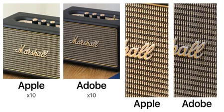 Comparativa de la app Cámara de Apple con Adobe Project Indigo