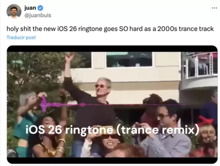 Tono de llamada iOS 26
