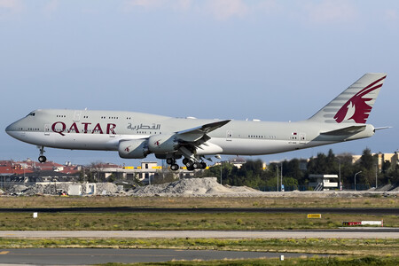 Qatar Amiri Flight Boeing 747 8kb Bbj At Ataturk