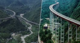 China tiene una carretera que parece una montaña rusa: la «autopista al cielo» es un monstruo de 270 viaductos y 25 túneles