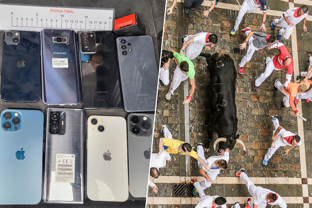 El delito estrella de los Sanfermines es el robo de móviles. Y los iPhone son, por mucho, los favoritos de los ladrones