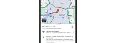 ZBE en Google Maps: cómo se muestran en la app y qué información enseñan 