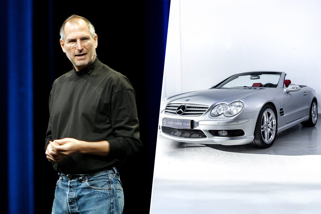 Cada seis meses, Steve Jobs compraba el mismo coche, un Mercedes-Benz SL-Class de 120.000 euros. El truco estaba en la matrícula 