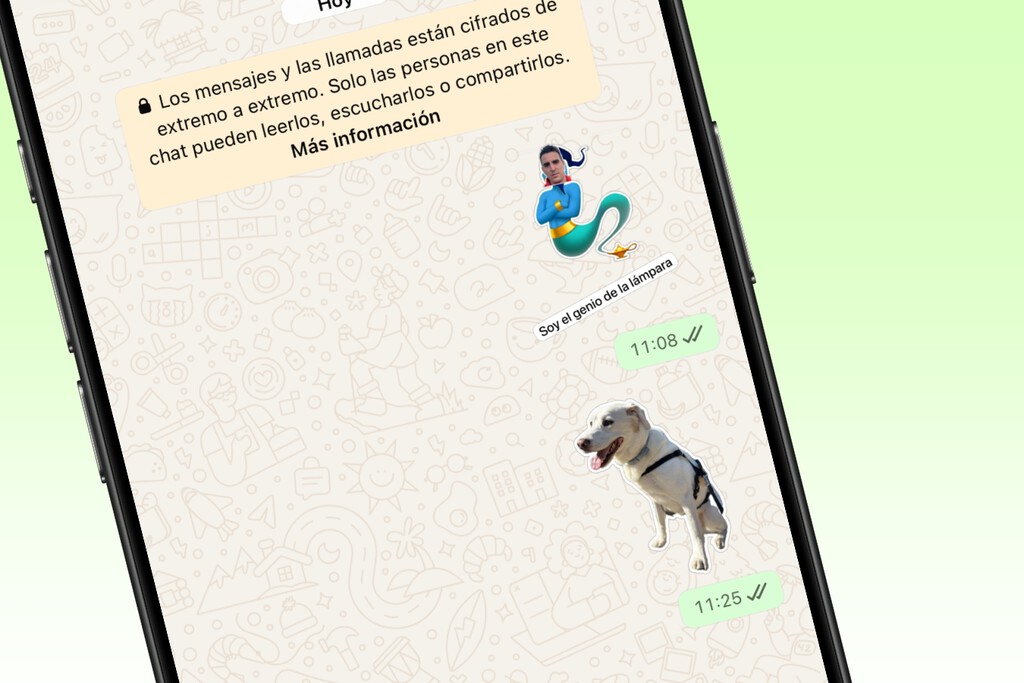 Acabo de descubrir el truco de WhatsApp para crear stickers personalizados. Y no hace falta Apple Intelligence