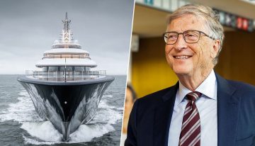 No sabemos si Bill Gates es el dueño de este increíble superyate en venta. Lo que sí sabemos es su precio: 645 millones de dólares