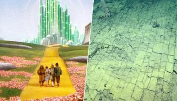 Creíamos que el «camino de baldosas amarillas» era coto privado del cine. Hasta que unos buzos descendieron a las profundidades