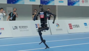 Ya hay robots corriendo los 1.500 metros a 13 kilómetros por hora. Es el resultado del músculo robótico de China