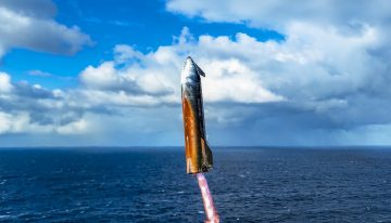 SpaceX acaba de publicar imágenes inéditas de la Starship “rostizada”. Una perspectiva única de su amerizaje tras la reentrada más dura