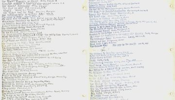 Antes de morir, este hombre dejó una lista de todo lo que había leído en su vida: 3.599 libros de todo tipo que ahora puedes consultar