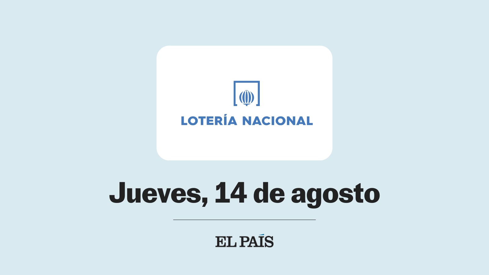 Loterías y Apuestas del Estado reparte este jueves un primer premio de 30.000 euros por décimo con este sorteo de Lotería Nacional.