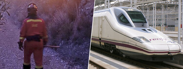 Los megaincendios de Ourense, Zamora y León han paralizado el AVE gallego. Es el enésimo contratiempo en un año horrible para Renfe 