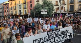Un millar de personas apoyan en Valladolid a las provincias quemadas y piden la dimisión de Mañueco