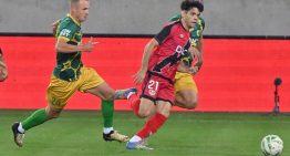 Un gol de Álvaro García da ventaja al Rayo ante el Neman Grodno