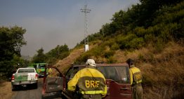 Un bombero muerto y otro herido al volcar una autobomba en las labores de extinción en León