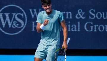 Carlos Alcaraz acelera con la mente en el US Open